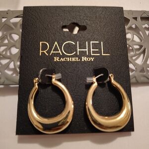 NEW | Rachel Roy Gold Hoop Earrings